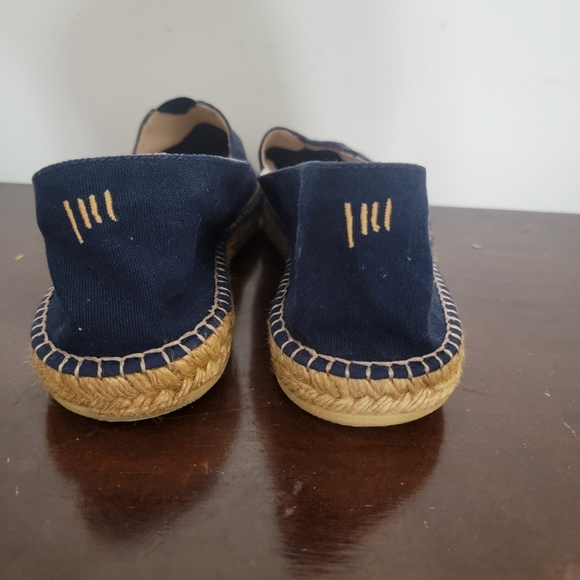 Viscata Men's Espadrille Flats Sitges Blue Canvas Size 12 - Picture 9 of 11